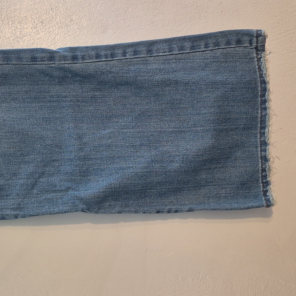 Vintage Y2k 90s Womens Abercrombie And Fitch Denim Jeans Madison Distressed 12L - Picture 3 of 11